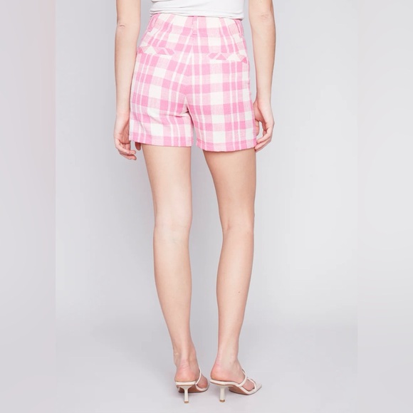 🛑🛑🛑BUBBLE GUM CHECK SHORTS - Picture 14 of 15